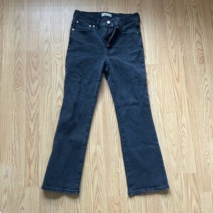 Madewell dark wash Cali Demi-boot jeans
